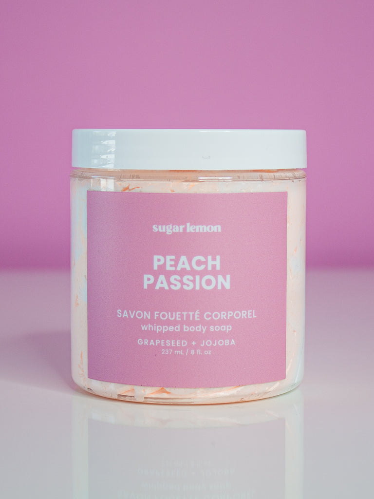 PEACH PASSION whipped soap